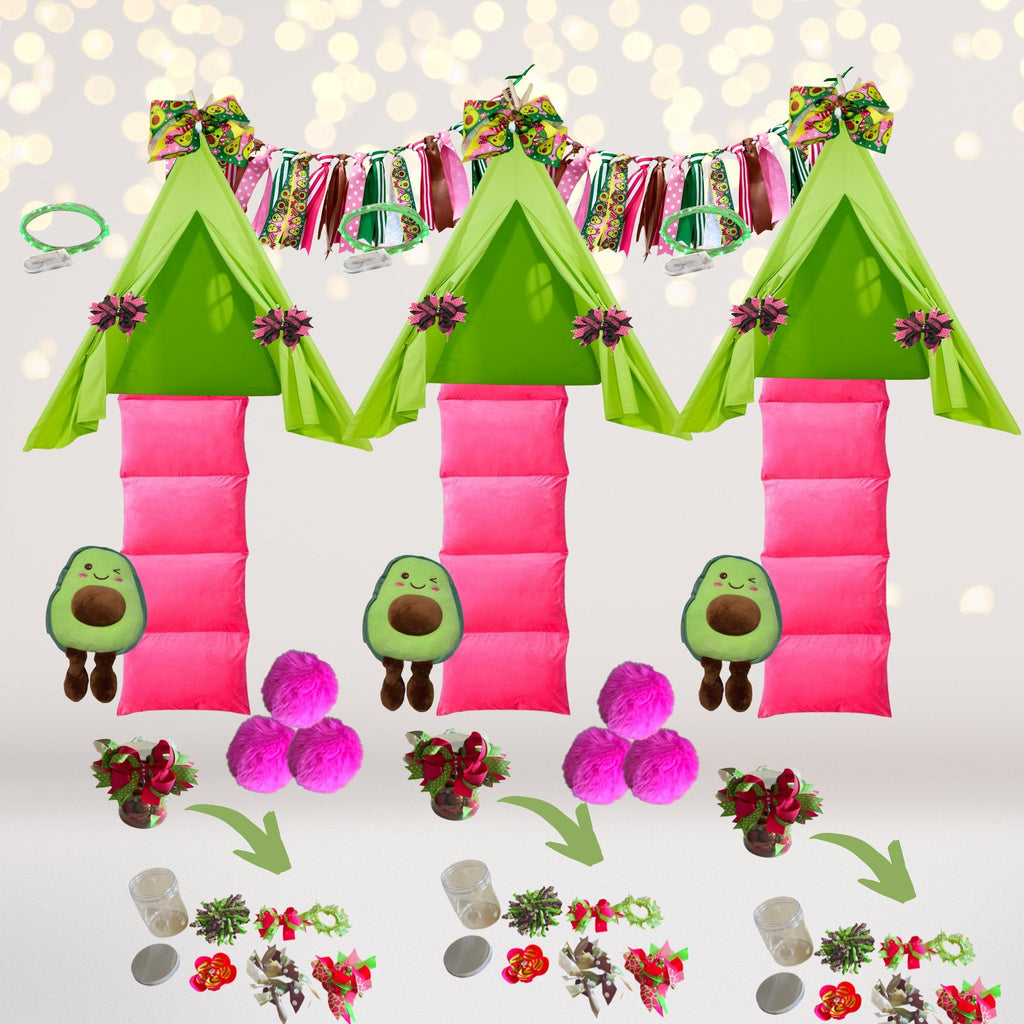 Avocado Birthday Party Set for 3, Avocado Party Decorations