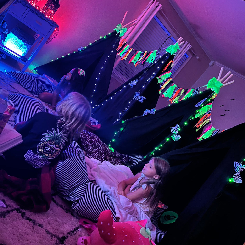 Glow Party-Glow in the Dark Party Sleepover Kit- Neon Party Supplies