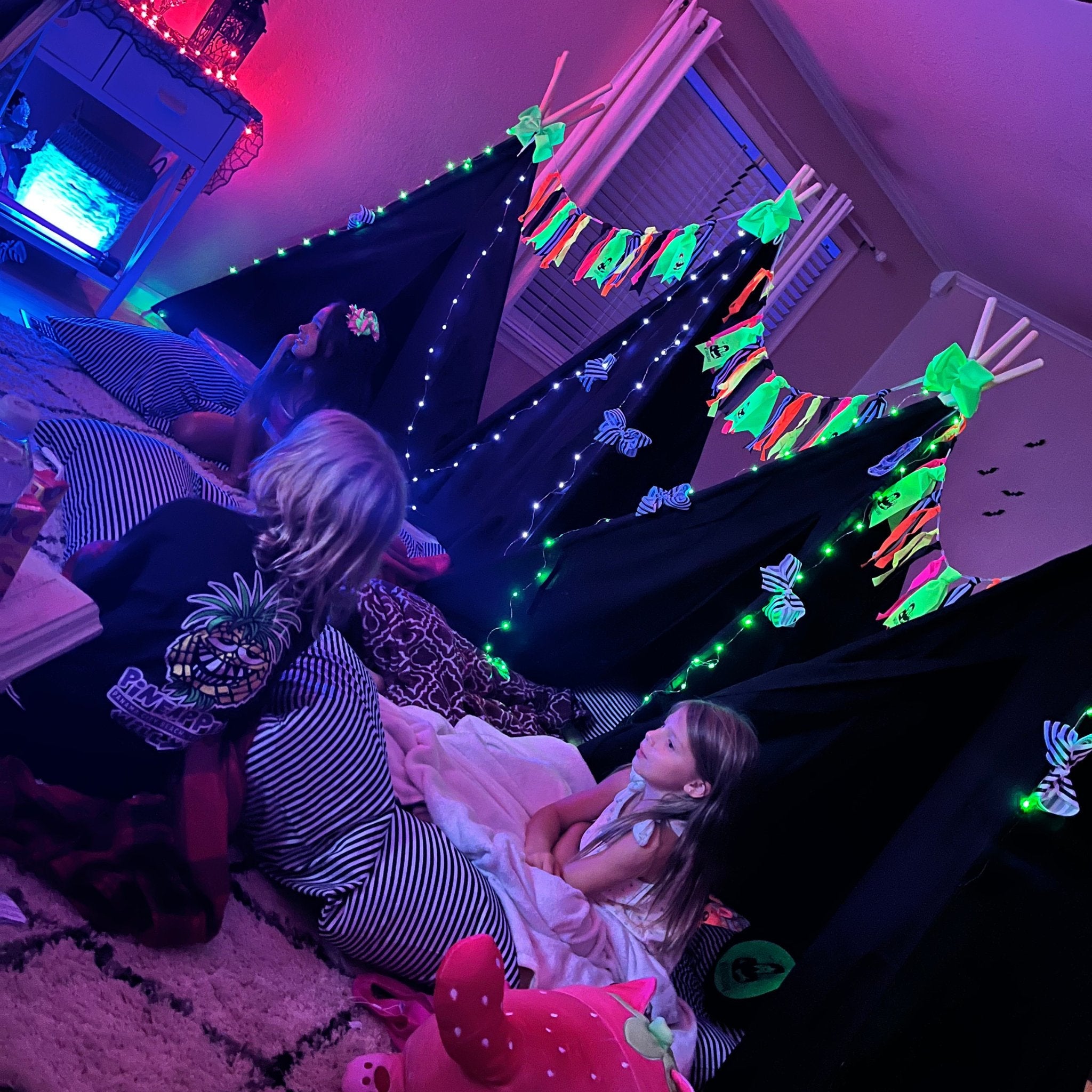 Glow Party-Glow in the Dark Party Sleepover Kit- Neon Party Supplies