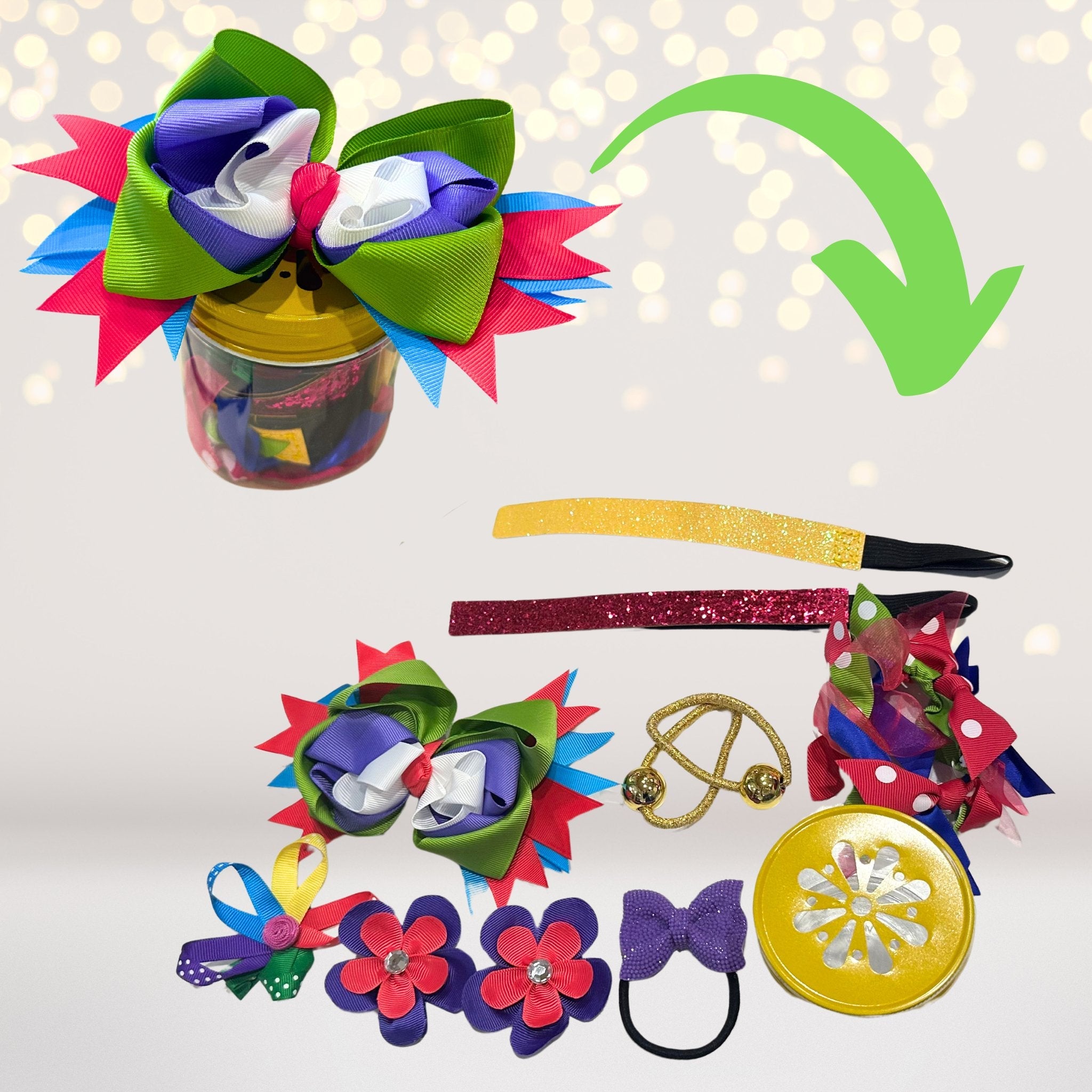 Pineapple Luau Sleepover Party Supplies Kit