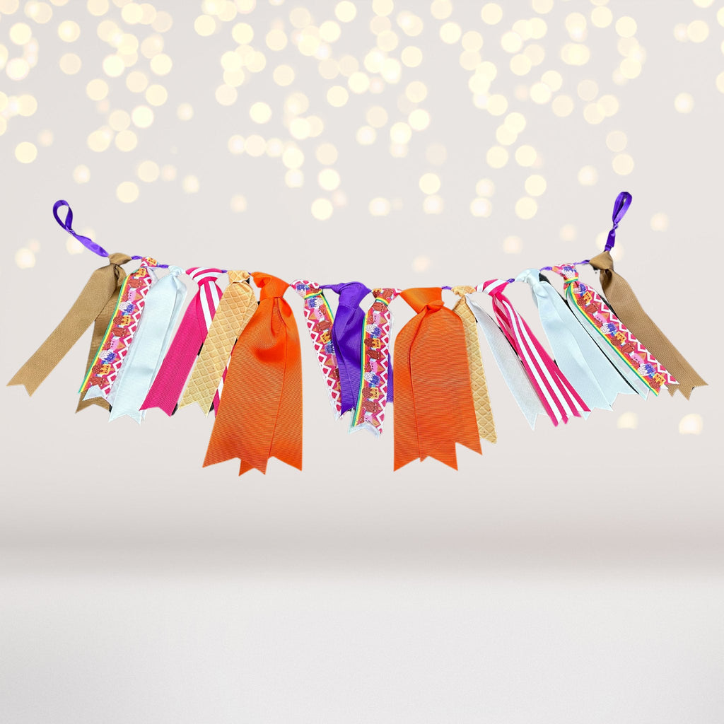 Rainbow Parties  Ice Cream Sleepover Party Supplies Kit