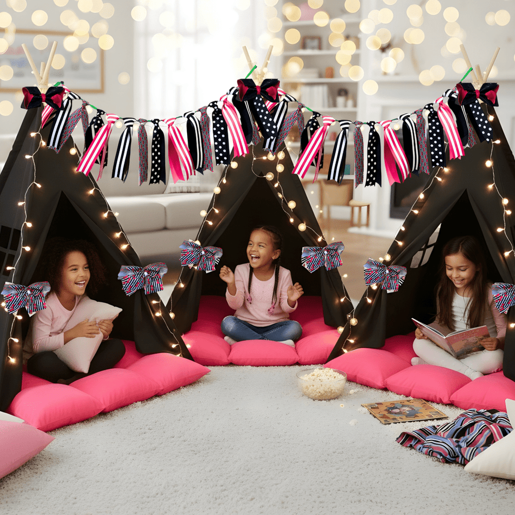 Cherry On Top Teepee Sleepover Party Supplies Kit