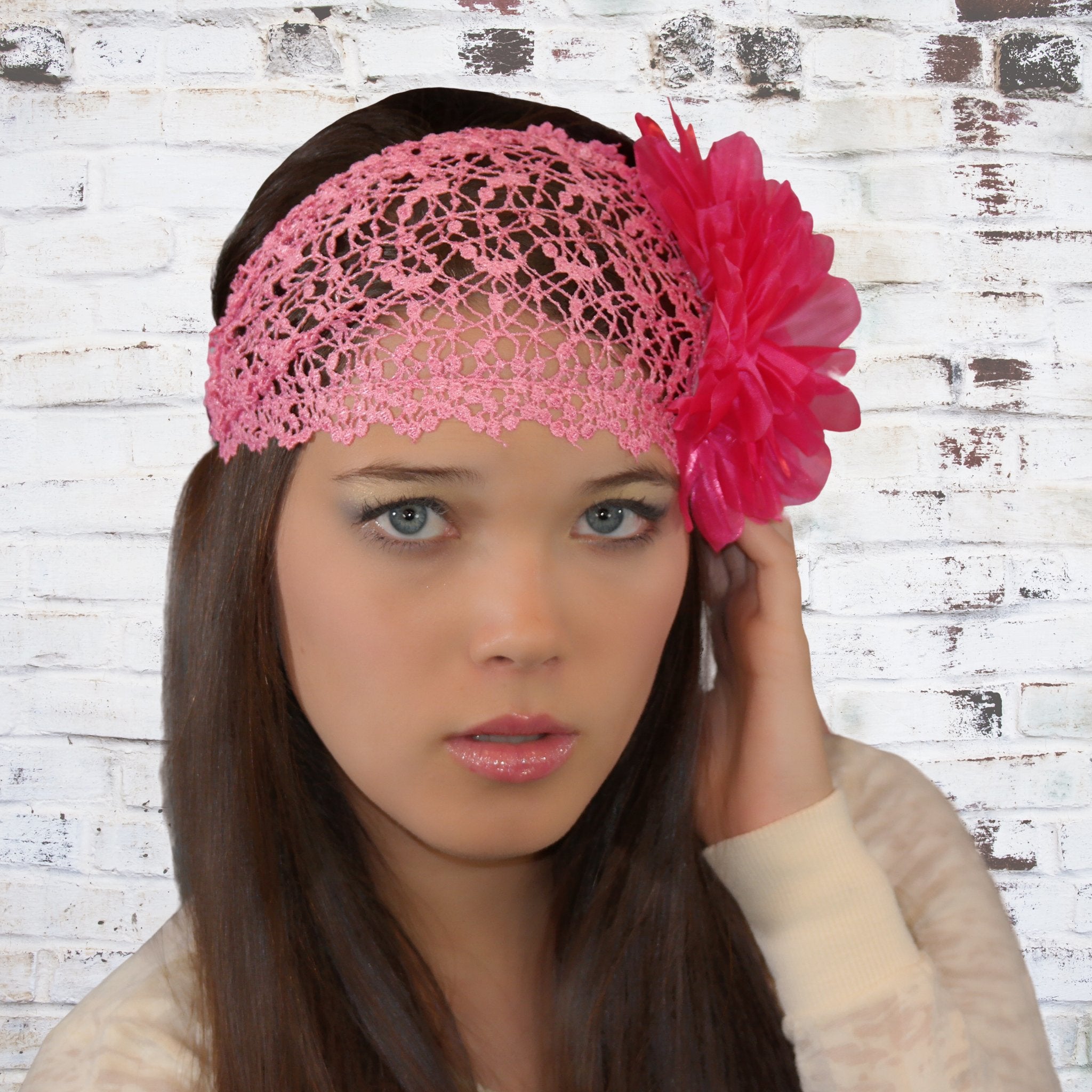Crochet Lace Headwrap