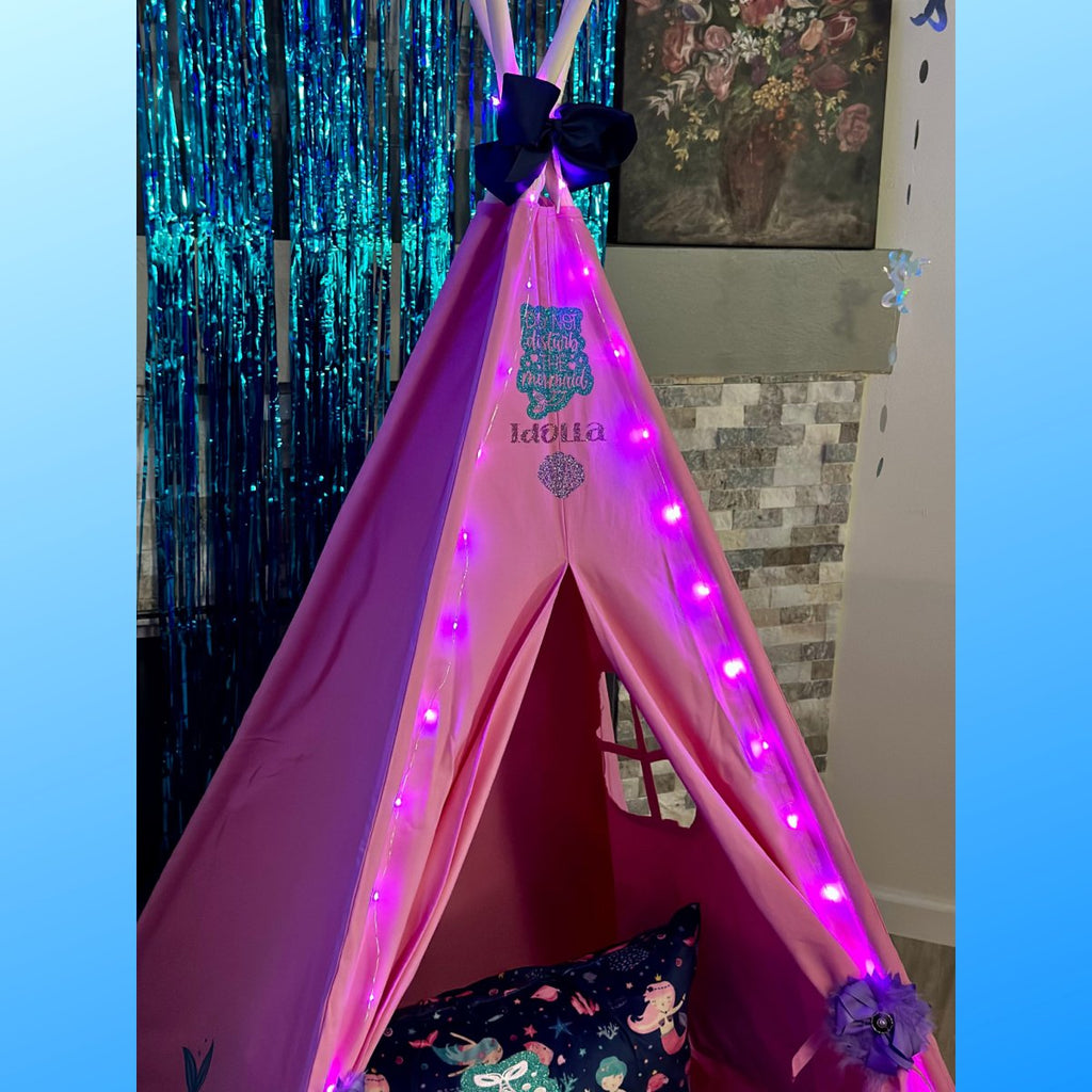 Mermaid Teepee Tent Gift Set